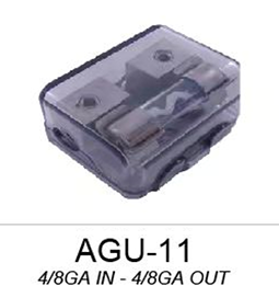 Heavy-Duty Multi-Channel AGU Fuse Holder for Car